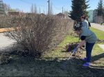 Участие города во Всероссийском субботнике.